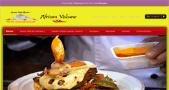 Desktop Screenshot of africanvolcano.com